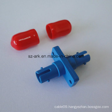 St Singlemode Simplex Plastic Fiber Optical Adapter